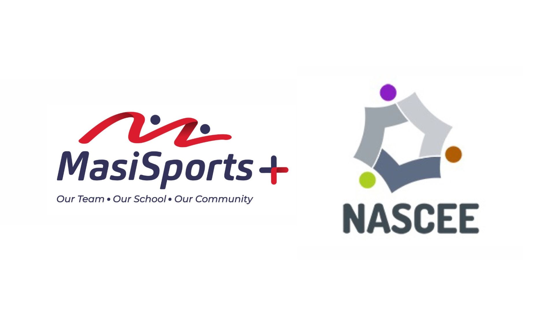 MasiSports+ and NASCEE logos